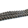 L-0572 4-10mm Floco De Neve Suave Rodada Marrom Natural Gemstone Beads para DIY